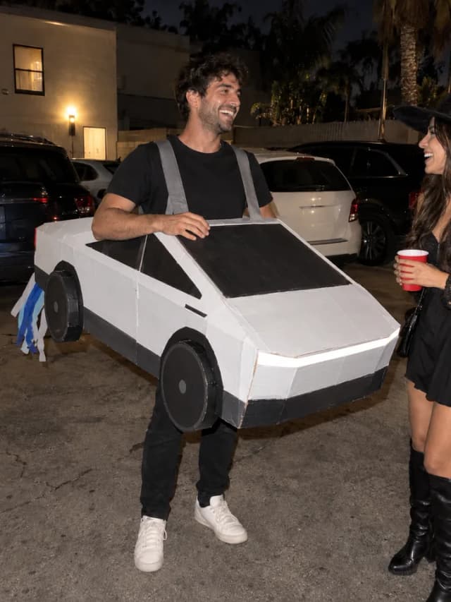 DIY Flying Tesla — White Coupe