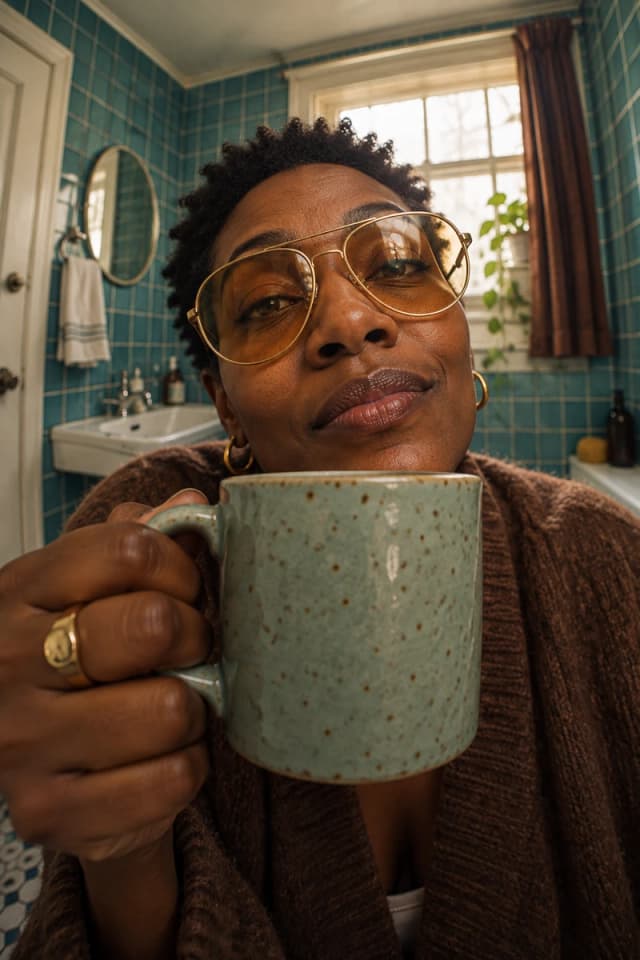 Bathroom Coffee