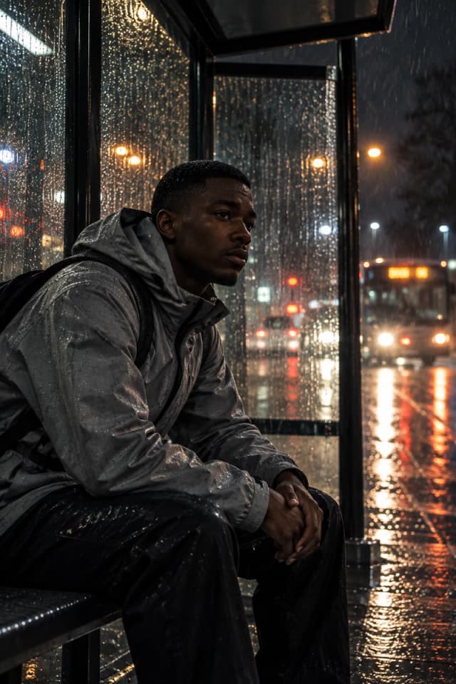 Rain Bus Stop