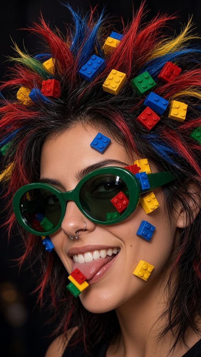 LEGO Hair Chaos