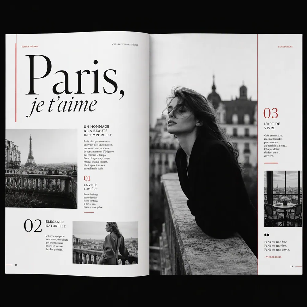Editorial spread — Editorial spread