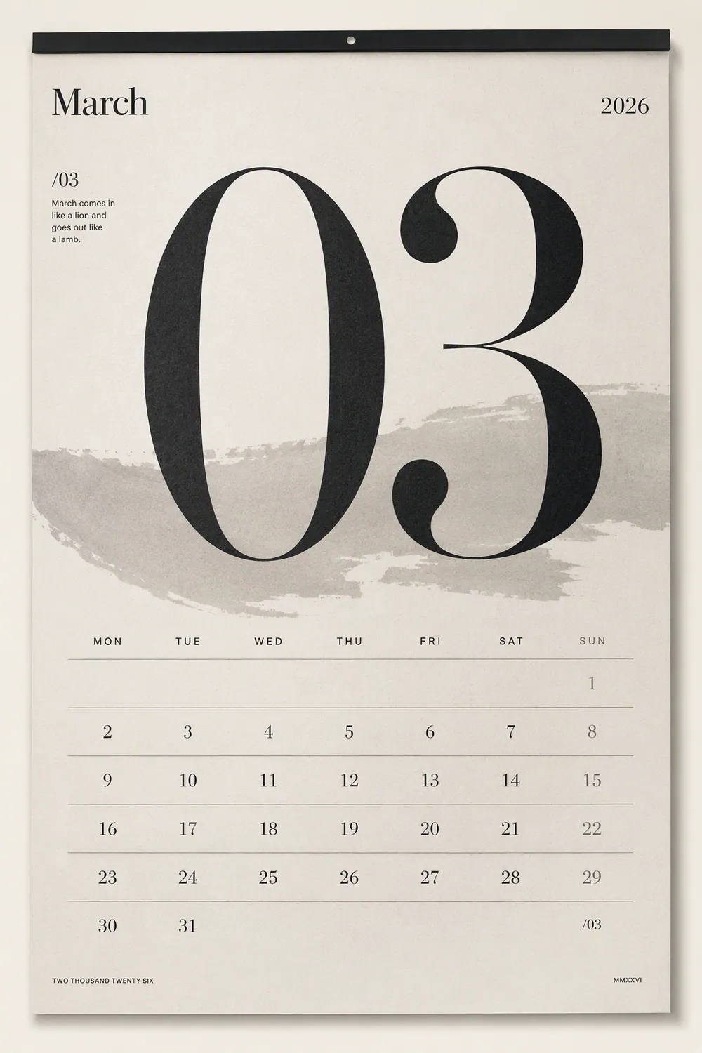 Calendar type — Calendar type