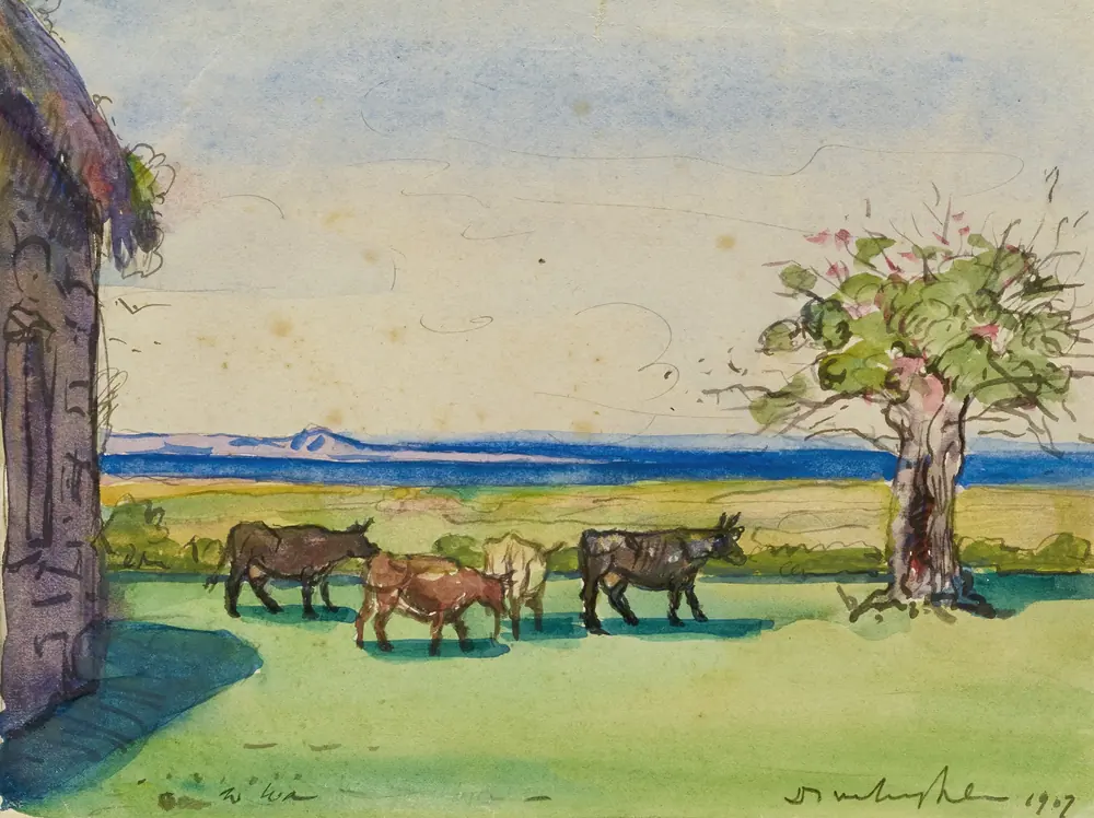 Landscape, Brittany — Donald Shaw MacLaughlan