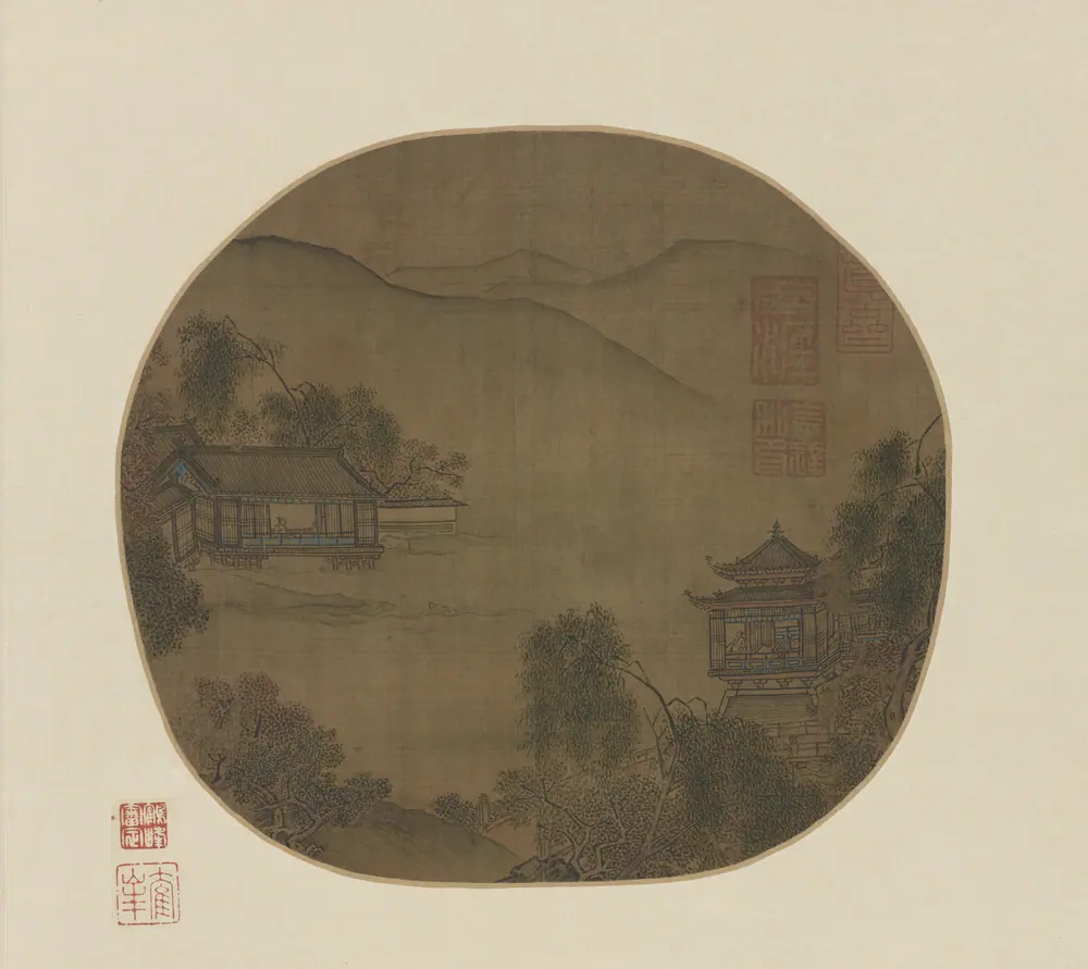 Pavilions by a mountain stream — Pavilions by a mountain stream