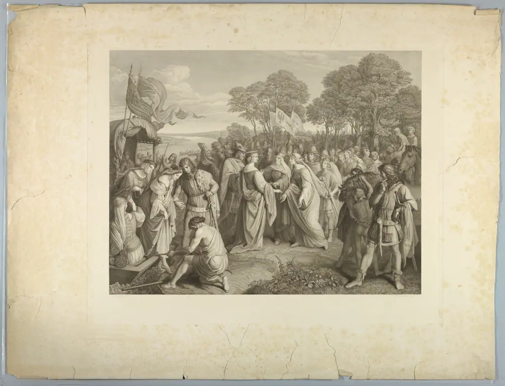 The Meeting of Two Queens — Friedrich Zimmerman