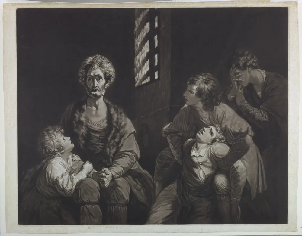 Ugolino in Prison (after Reynolds) — John Boydell