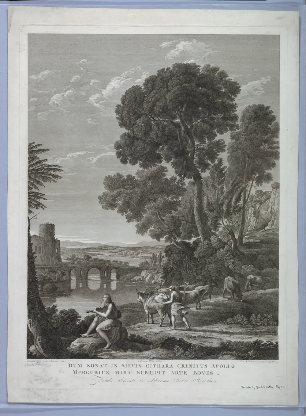 Apollo and Mercury — Giovanni Volpato
