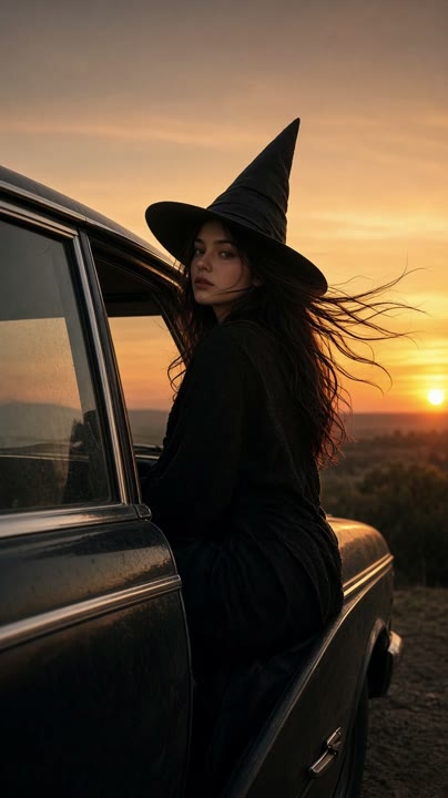 Sunset Witch